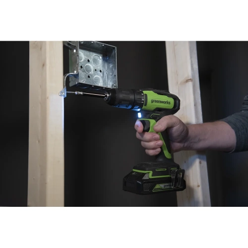 Аккумуляторная дрель-шуруповерт GreenWorks GD24DD35K2 3704007UA фото 10 Аккумуляторная дрель-шуруповерт GreenWorks GD24DD35K2 3704007UA фото 10