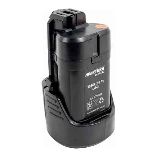 Аккумулятор (10.8 В; 2.0 А*ч; LiION) для инструментов BOSCH коробка ПРАКТИКА 779-233 фото 3