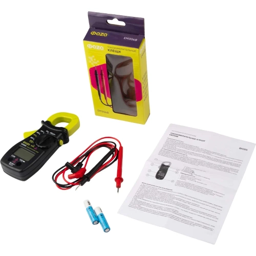 Токоизмерительные клещи ФАZА EM306B 5008724 фото 10