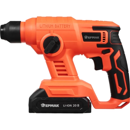 Перфоратор аккумуляторный ЕРМАК 20В 2АЧ, 1.50 Дж 691-059 фото 4 Перфоратор аккумуляторный ЕРМАК 20В 2АЧ, 1.50 Дж 691-059 фото 4