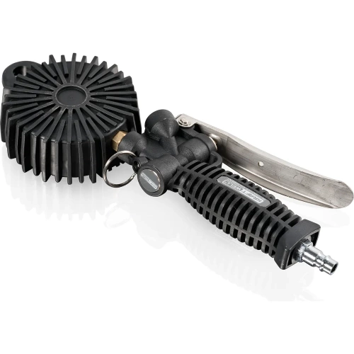 Пистолет для подкачки шин с аналоговым жидкостным манометром KraftWell KRWTG-A4 фото 8