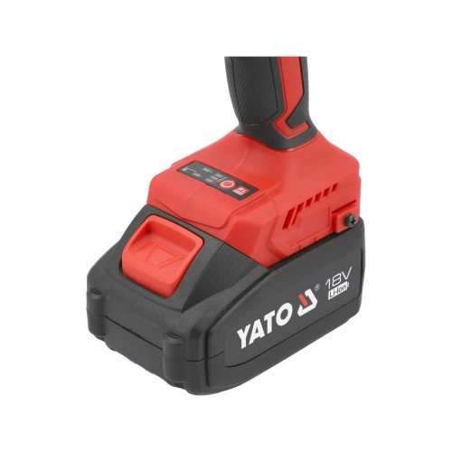 Аккумуляторный бесщёточный ударный гайковерт YATO 350 Н/м 1/2 дюйма YT-8277925 фото 7 Аккумуляторный бесщёточный ударный гайковерт YATO 350 Н/м 1/2 дюйма YT-8277925 фото 7