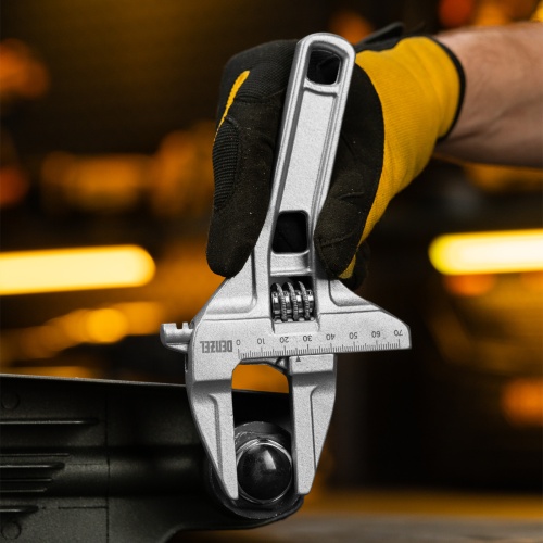 Ключ разводной 205 мм, алюминиевый Denzel фото 10 Ключ разводной 205 мм, алюминиевый Denzel фото 10