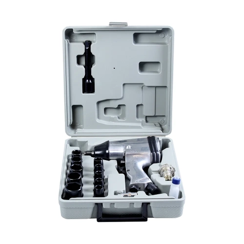 Пневмогайковерт ударный Крал 1/2" + набор головок в кейсе 5130 фото 4