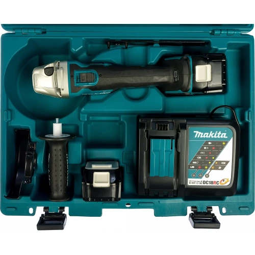 Угловая шлифмашина Makita LXT DGA506RME фото 5 Угловая шлифмашина Makita LXT DGA506RME фото 5