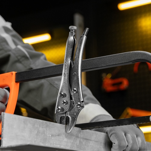 Зажим ручной, 180 мм, полукруглый захват Sparta фото 11