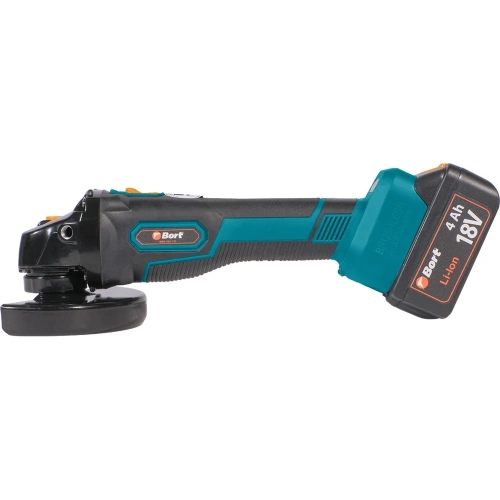 Шлифовальная угловая аккумуляторная машина BORT BWS-18Li-125 93722340 фото 7