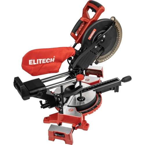 Пила торцовочно-усовочная Elitech ПТ 1825К (1800Вт, 255мм) 207399 фото 4 Пила торцовочно-усовочная Elitech ПТ 1825К (1800Вт, 255мм) 207399 фото 4