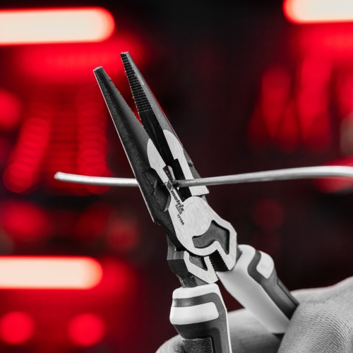 Длинногубцы прямые 205 мм, усиленная система, Pro Matrix фото 6 Длинногубцы прямые 205 мм, усиленная система, Pro Matrix фото 6