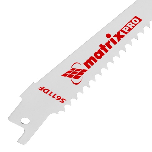 Полотна универсальные для сабельной пилы S611DF 125/4.3 мм, Bimetal, 2 шт, Pro Matrix фото 4