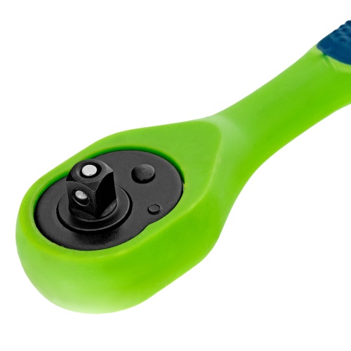 Ключ-трещотка 1/4", CrV, 72 зуба, с быстрым сбросом Сибртех фото 6