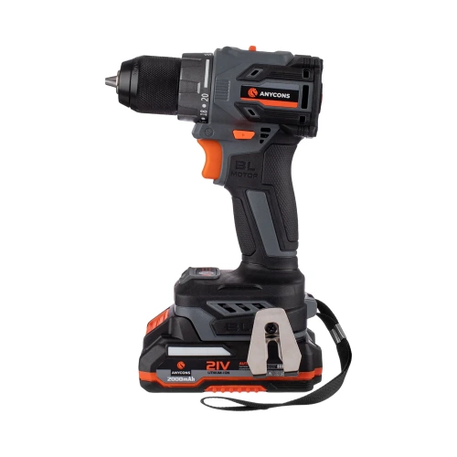 Бесщеточная ударная дрель-шуруповерт Anycons 50Нм, 21В, 2 акб, AC-D21012 AC-ID2101 фото 4 Бесщеточная ударная дрель-шуруповерт Anycons 50Нм, 21В, 2 акб, AC-D21012 AC-ID2101 фото 4