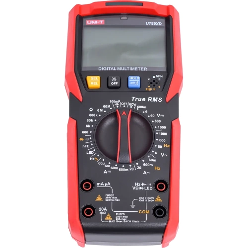 Мультиметр универсальный UNI-T UT89XD 13-0076 фото 5 Мультиметр универсальный UNI-T UT89XD 13-0076 фото 5