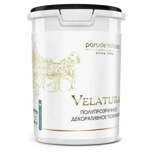 Покрытие лессирующее декоративное Parade Velatura 0,9 л