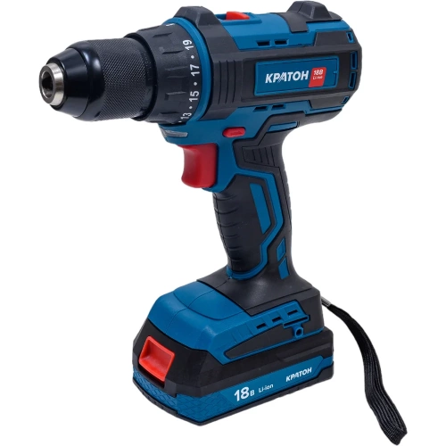 Аккумуляторная бесщеточная дрель-шуруповерт Кратон BCD18-OFA SET АКБ 2.0А·ч, ЗУ, кейс 3 11 01 072 фото 4 Аккумуляторная бесщеточная дрель-шуруповерт Кратон BCD18-OFA SET АКБ 2.0А·ч, ЗУ, кейс 3 11 01 072 фото 4