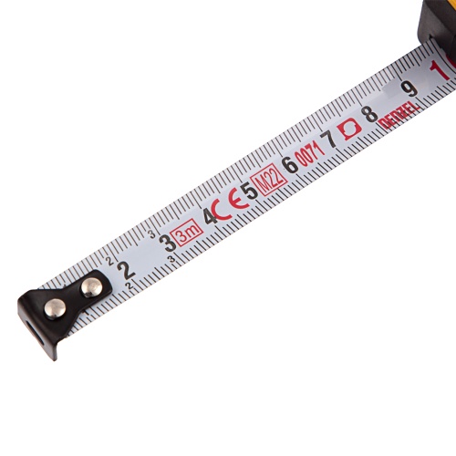 Рулетка 3м х 13мм, двухкомп. корпус, кнопка-пауза Denzel фото 7