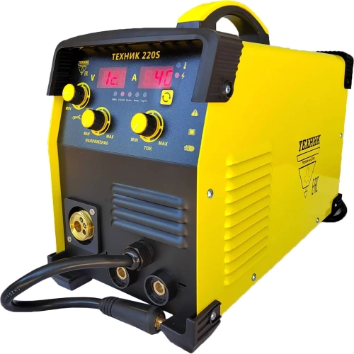 Полуавтомат ТД Техник П-220S ПРОФ, 200А 80%ПН ММА+СО2 цифр. табло, евро, горелка, масса ,кабель, электрододержатель 13 фото 5 Полуавтомат ТД Техник П-220S ПРОФ, 200А 80%ПН ММА+СО2 цифр. табло, евро, горелка, масса ,кабель, электрододержатель 13 фото 5