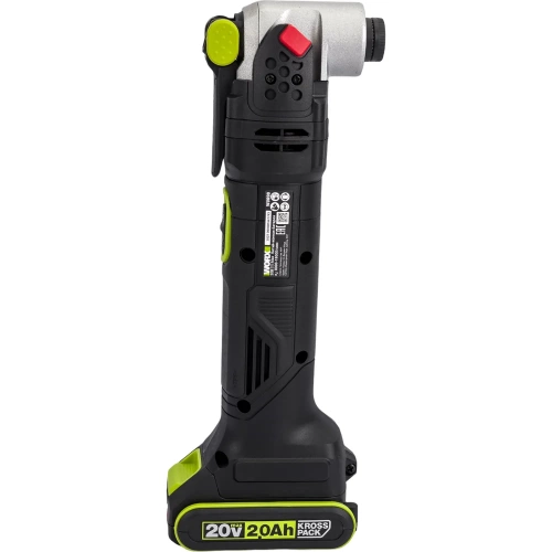 Аккумуляторный бесщеточный реноватор WORX Professional WU690.1 20 В, 2 Ач х 2, ЗУ 1.2 А WU690.1 фото 5 Аккумуляторный бесщеточный реноватор WORX Professional WU690.1 20 В, 2 Ач х 2, ЗУ 1.2 А WU690.1 фото 5