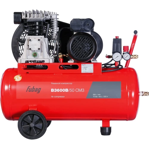 Компрессор FUBAG B3600B/50 CM3, 360 л/мин, 50л, 10бар, 2.2кВт  61431371 фото 4
