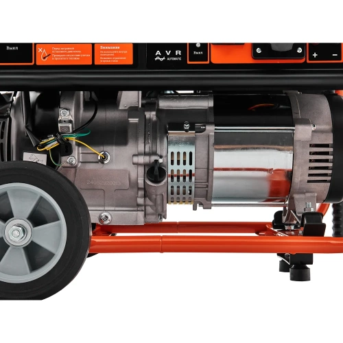 Бензиновый генератор Gigant (5,5 кВт; колёса и ручки) GGL-5500 фото 11