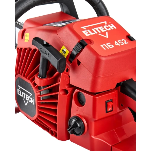 Пила цепная бензиновая Elitech ПБ 452 (E1611.013.00) ДМ 205449 фото 9 Пила цепная бензиновая Elitech ПБ 452 (E1611.013.00) ДМ 205449 фото 9