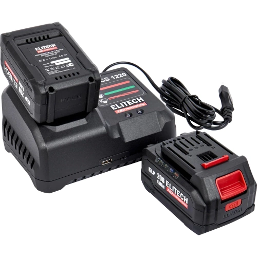 Аккумуляторная дрель Elitech CD 20BL2 (E2201.042.02) HD 205728 фото 10