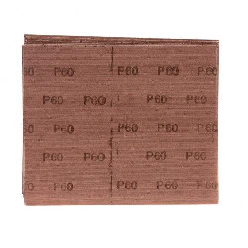 Шлифлист на тканевой основе, P 60, 230 х 280 мм, 10 шт, влагостойкий Сибртех фото 2