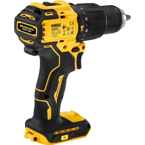 Аккумуляторная ударная дрель-шуруповерт DEWALT DCD709D2T, 18 В, 1650 об/мин, 28050 уд/мин, с 2 АКБ 2 Ач и ЗУ, в кейсе TSTAK DCD709D2T-QW фото 4 Аккумуляторная ударная дрель-шуруповерт DEWALT DCD709D2T, 18 В, 1650 об/мин, 28050 уд/мин, с 2 АКБ 2 Ач и ЗУ, в кейсе TSTAK DCD709D2T-QW фото 4