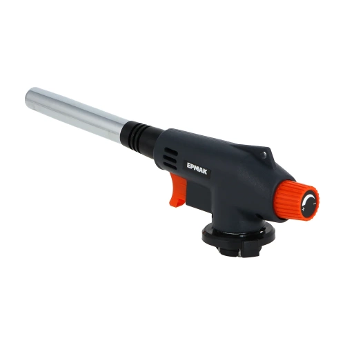 Горелка ЕРМАК пьезо, цанговый захват, узкое сопло, пластик ,латунь, резак 116-027 Горелка ЕРМАК пьезо, цанговый захват, узкое сопло, пластик ,латунь, резак 116-027