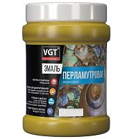 Эмаль универсальная VGT перламутровая золото 1 кг