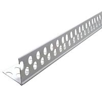 Профиль угловой ПВХ под штукатурку перфорированный 3000 мм