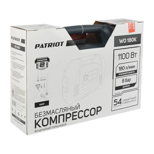 Поршневой безмасляный компрессор PATRIOT WO 180K 525301905 фото 10 Поршневой безмасляный компрессор PATRIOT WO 180K 525301905 фото 10