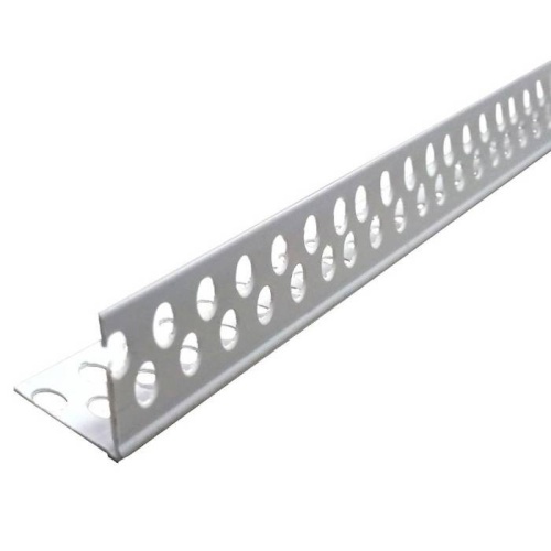 Профиль угловой ПВХ под штукатурку перфорированный 3000 мм