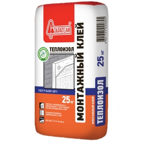 Клей монтажный Старатели Теплоизол 25 кг Клей монтажный Старатели Теплоизол 25 кг