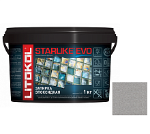 Затирка эпоксидная для швов Litokol Starlike Evo S.110 Grigio Perla серый жемчуг 1 кг