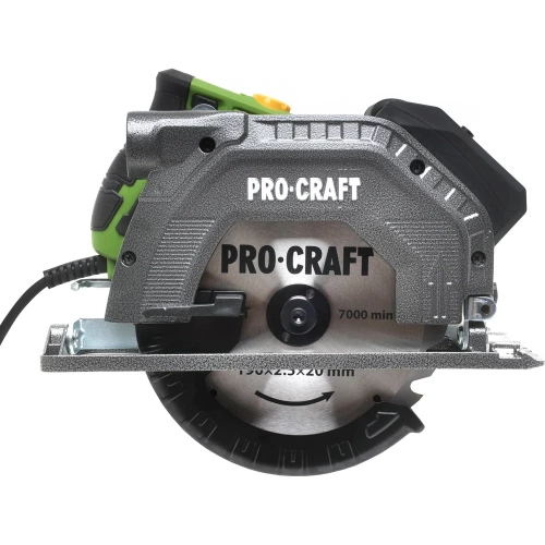 Пила дисковая PROCRAFT 1350 Вт, 190 мм, пропил 65 мм KR2350 фото 3