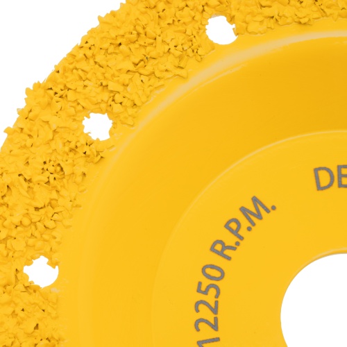 Чашка твёрдосплавная зачистная,125 мм, Плоская, среднее зерно #16// Denzel фото 5