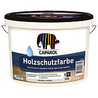 Краска акриловая Caparol Holzschutzfarbe для дерева база 1 2,5 л