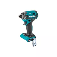 Ударный аккумуляторный шуруповерт Makita XGT BL 40В, XPT, 1/4", 210 Нм, 4+1 Т режим TD003GZ