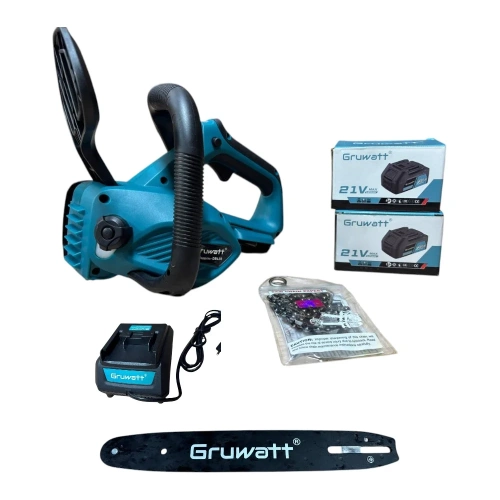 Цепная пила аккумуляторная GRUWATT DBL35 фото 5