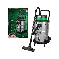 Пылесос для сухой и влажной уборки Rockforce объем бака 60 л, 1200Вт RF-601-D60(57828)