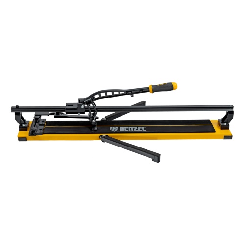 Плиткорез рельсовый 1000х16мм, каретка на подш., стальная станина, усил. рукоятка-пенал Denzel фото 5
