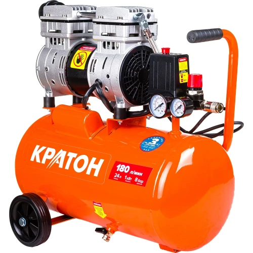 Безмасляный компрессор с прямой передачей Кратон AC-180-24-OFS 3 01 01 052 фото 3