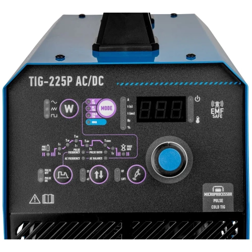 Инверторный аппарат аргонодуговой сварки SOLARIS TIG-225P AC/DC SL5718-8 фото 4 Инверторный аппарат аргонодуговой сварки SOLARIS TIG-225P AC/DC SL5718-8 фото 4