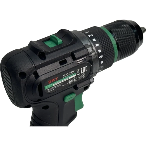 Бесщеточная аккумуляторная дрель-шуруповерт DWT ABSP-20 DNF-2 BMC фото 5