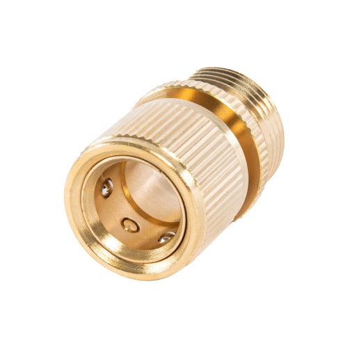 Соединитель латунный, быстросъемный, внешняя резьба 3/4, посадочный D 3/4 Palisad фото 2