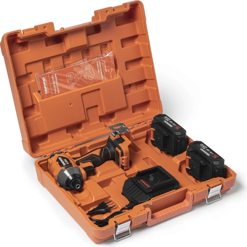 Ударный аккумуляторный винтоверт DAEWOO DAX 3021Li SET фото 9