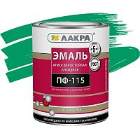 Эмаль Лакра ПФ-115 ярко-зеленая 1 кг