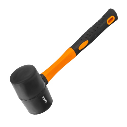 Киянка резиновая, 680 г, черная резина, фибергласовая рукоятка Sparta Киянка резиновая, 680 г, черная резина, фибергласовая рукоятка Sparta