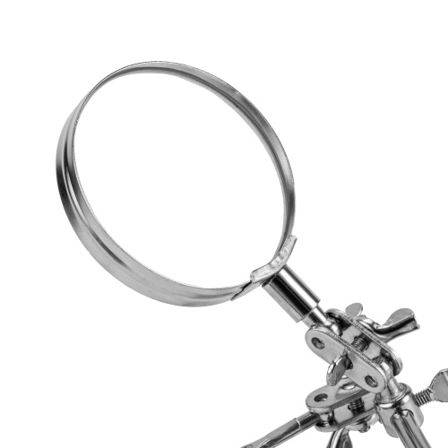 Зажим для пайки "Третья рука" с лупой Sparta фото 5